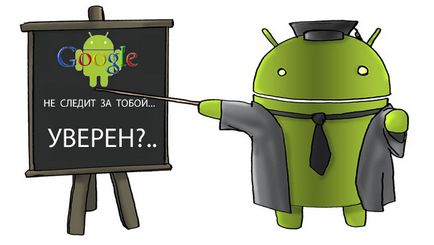 Eliminați - google-spyware - cu dispozitive Android, grafica de web design de masterpro