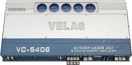 Erősítő Velas VC-5406 Auto Sound magazin