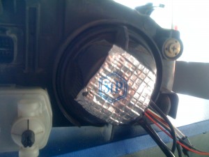 Telepítése Bi-Xenon lencse vagy bilens az autó fényszórói Lanos, mester 12 V