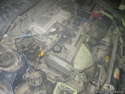 Instalarea încălzitorului antigel pe caroseria Toyota, încălzirea motorului 7a, 5a, 4a, la nord