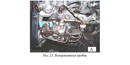 Telepítés előtt szög NTP motorok pumpa Lucas - technikus - dízelmotor (ellenőrző rúd intézkedés) Beállítása NTP időzítés szög motorok üzemanyag-szivattyú Lucas - technikus - dízelmotor