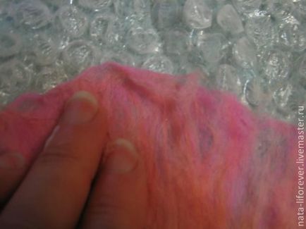 Felting o floare luxuriantă