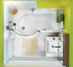Baie combinată cu o cabină de duș sau cu o cabină de duș cu o baie - 2 în 1 - fotografii, sfaturi, revizuirea modelelor
