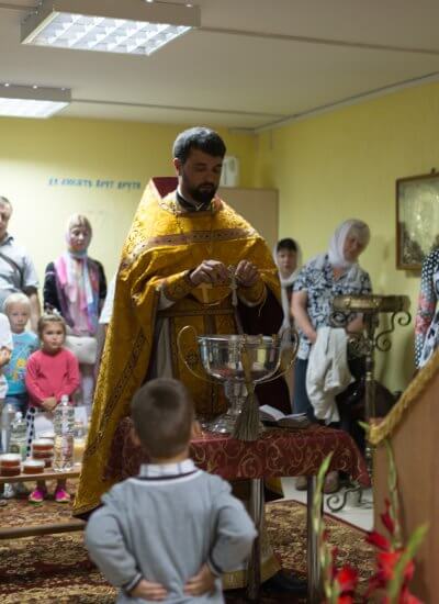 Nunta in biserica din Minsk, sosirea lui Spiridonum trimiphunt in Minsk