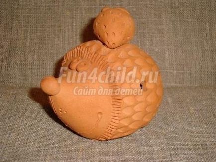 Веселі вироби з глини для дітей