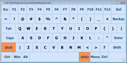 Activați tastatura de pe ecran pe ferestrele 7, 8, 10