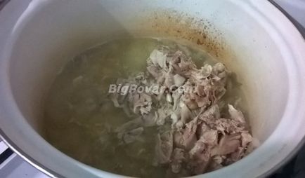 Finom házi csirke pörkölt árpa téli bankok recept fotókkal, lépésről lépésre (só) Finom házi csirke pörkölt árpa téli bankok recept fotókkal, lépésről lépésre