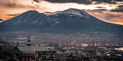 Vulcan Vesuvius pe hartă, foto - unde se află vulcanul Vesuvius