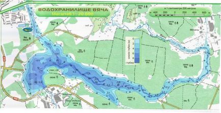 Вяча - водосховище в мінському районі Білорусії відпочинок, рибалка, відгуки