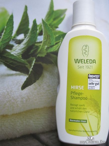 Weleda Hair tisztítja, erősíti, ad fényt - sampon kivonatok köles Weleda