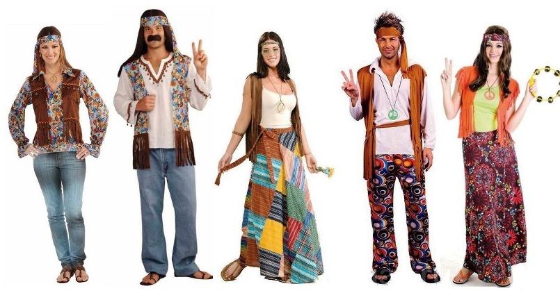 Hippie scenariu de partid, costume și fotografie