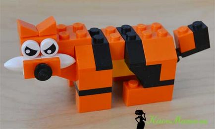 Animale și păsări din lego - grădina zoologică - cu scheme