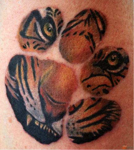 Значення тату (татуювання) тигр
