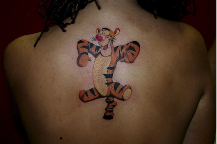 Jelentés tattoo (tetoválás) tigris