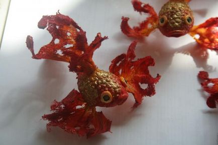 Золоті рибки своїми руками - ярмарок майстрів - ручна робота, handmade