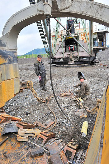 Gold Miners Kolyma kirabolták pimaszul és cinikusan „- van egy probléma - az üzleti újság” Régiónk