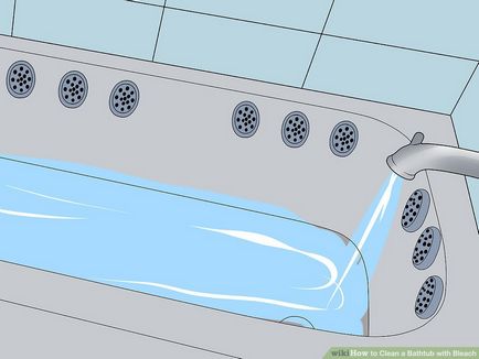 3. módszer, mint a mosás fürdő segítségével fehérítő (Bleach)