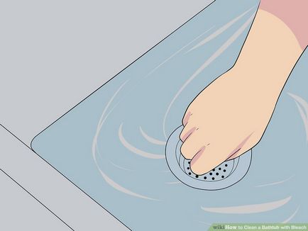 Метод 3 като вана измиване се използва белина (белина)