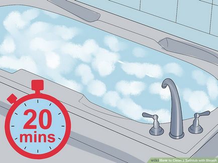 3. módszer, mint a mosás fürdő segítségével fehérítő (Bleach)
