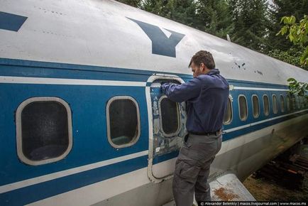 Americanul sa transformat intr-o casa dezafectata de avion (28 fotografii) - trinitate