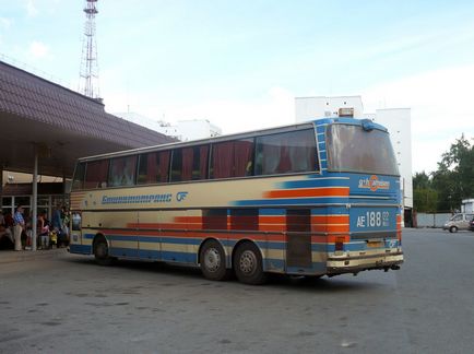 Stația de autobuz din Tyumen