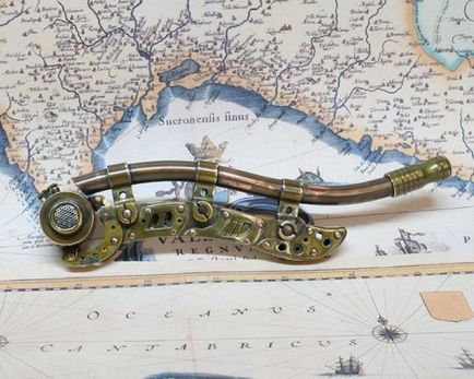 Boatswain fluieră cu mâinile Steampunk