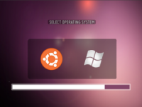 Burg decorați meniul de selecție a sistemului când calculatorul este pornit în ubuntu - ubuntu linux pentru începători