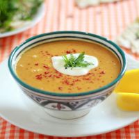 Supa de linte în turcă - rețetă