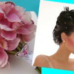 Квіти у весільній зачісці і букет нареченої як поєднувати