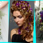 Квіти у весільній зачісці і букет нареченої як поєднувати