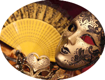 Декорування венеціанських масок - кіндер майстер