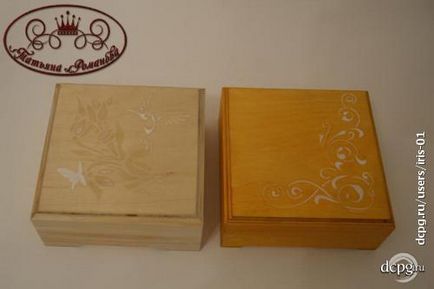 Decoupage - un site pentru fanii decoupage, mk-imitație de inlay de lemn (intarsia)