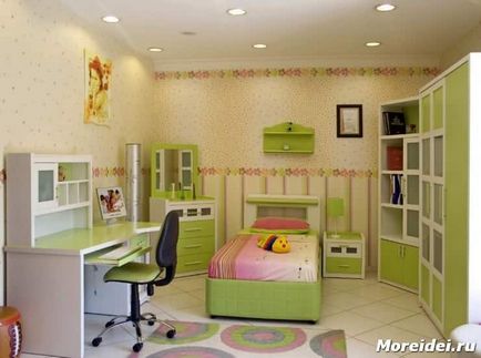 Cameră pentru copii pentru regulile feng shui de aranjament și alegerea culorii