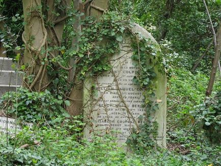 Obiectivele din Londra, cimitirul haygate, hello, london