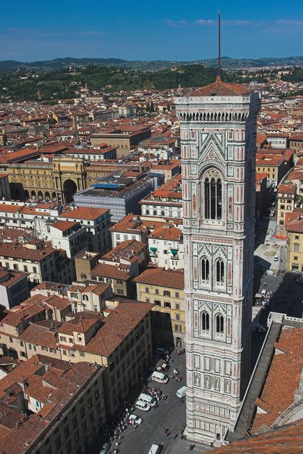 A felső két képernyővel rendelkező eszközön Firenze