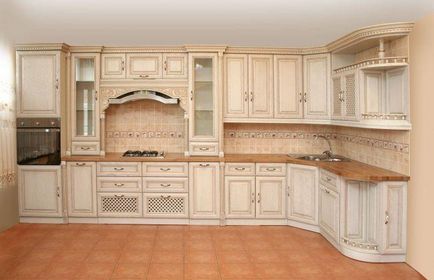 Дверцята для кухонного гарнітура різновиди конструкцій і популярні матеріали