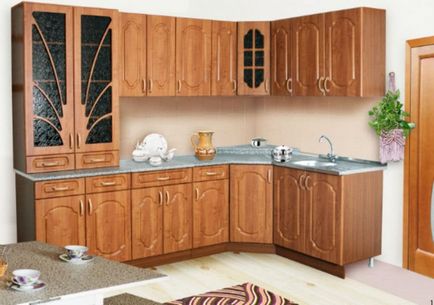Дверцята для кухонного гарнітура різновиди конструкцій і популярні матеріали