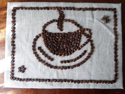 Ez a Master Class fényképes és leírás megtanulják, hogyan lehet a kávé kávébab kép a konyha