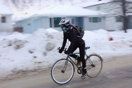 Ciclism în timpul iernii caracteristici, sfaturi