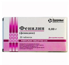 Phenylline - instrucțiuni de utilizare, indicații, dozare