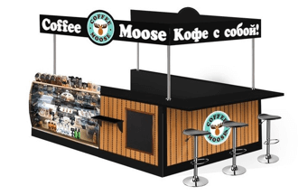 Франшиза кави з собою coffee moose