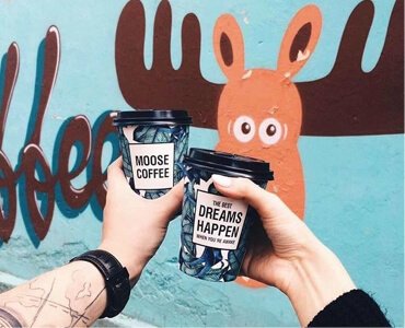 Франшиза кави з собою coffee moose