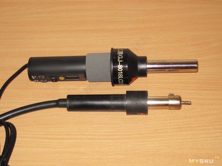 Gj-8018lcd simplu termofan și o mică comparație