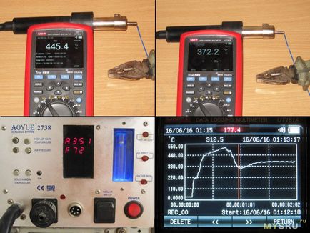 Gj-8018lcd simplu termofan și o mică comparație