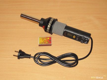 Gj-8018lcd egyszerű hőlégfúvó és egy kis összehasonlítás