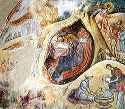 Az ikonográfia a Születés a szakterületen Bizánc és az ősi Oroszország