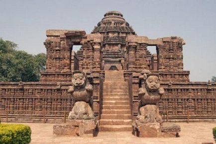 Templul Hindu în arhitectura indiană, fotografie
