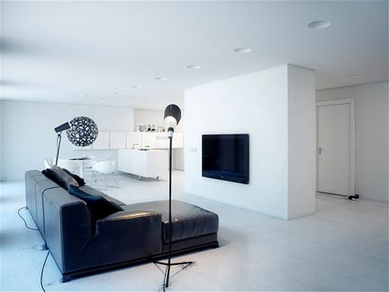 A belső terek a lakás egyszerű és ízléses fotókkal, ötletek