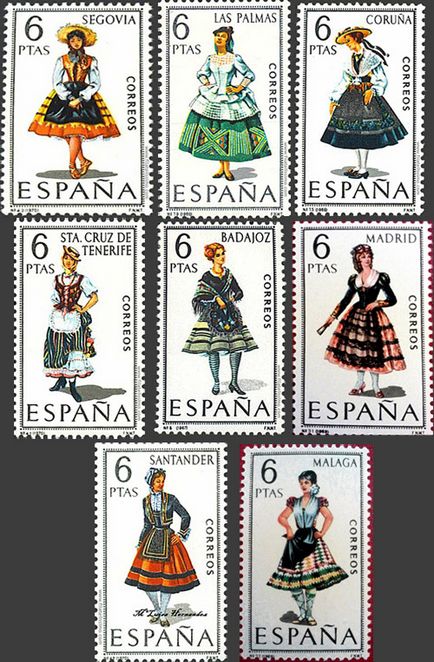 Istoricul costumului feminin din Spania - călătorie - călătorie pe site-ul il de boté