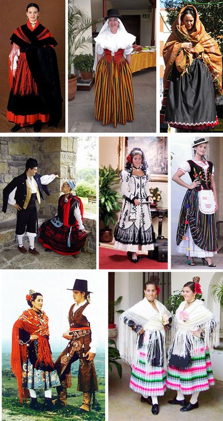 Istoricul costumului feminin din Spania - călătorie - călătorie pe site-ul il de boté